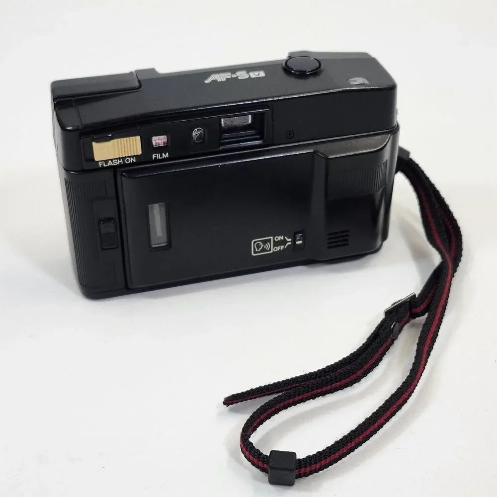 Minolta Auto Focus V Talker Vintage 35mm Film Camera f/2.8 Tested READ Lens